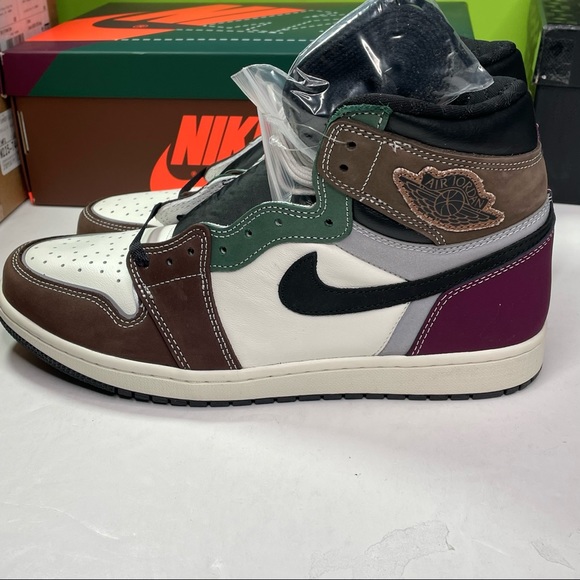 Air Jordan 1 High Retro OG Mens Size 10 Basketball Sneakers Nike Hand Crafted - Picture 5 of 11